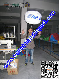 Commercial Backpack Balloons inflatable Advertising , Inflatable Backpack Balloon With LED